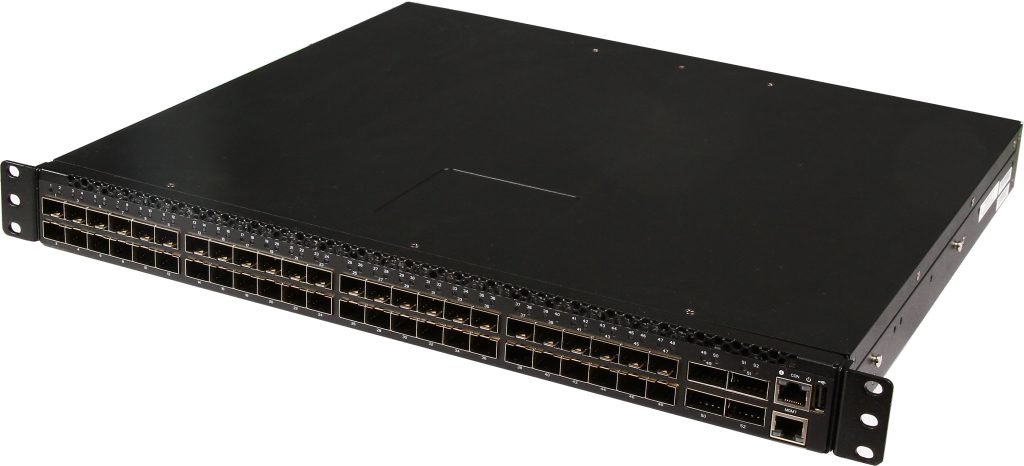 Intel FM6000 switch front view