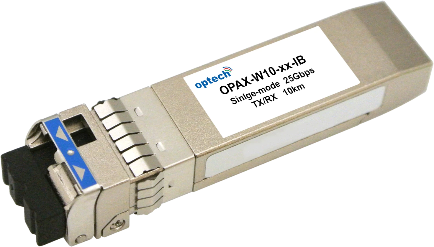 Optech OPAX-W10-xx-IB 25G SFP28 BiDi module